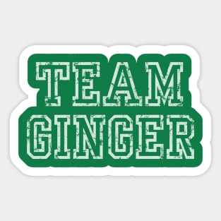 Team Ginger Sticker